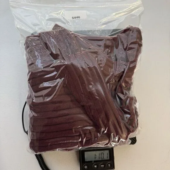 Abercrombie And Fitch‎ Turtle Neck Sweater Women’s Large Red Muscle Preppy NWT - Picture 7 of 7